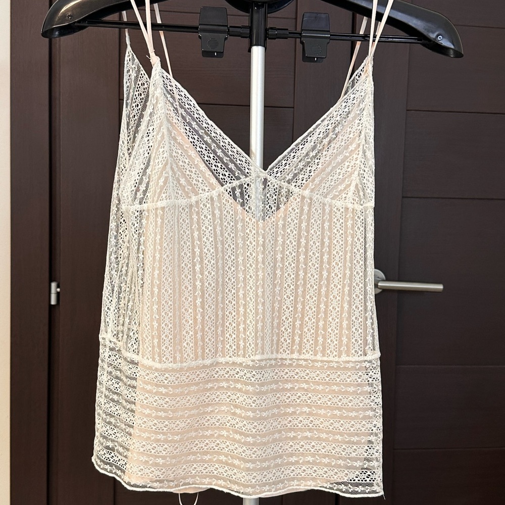 Endless Rose White Lace Camisole
